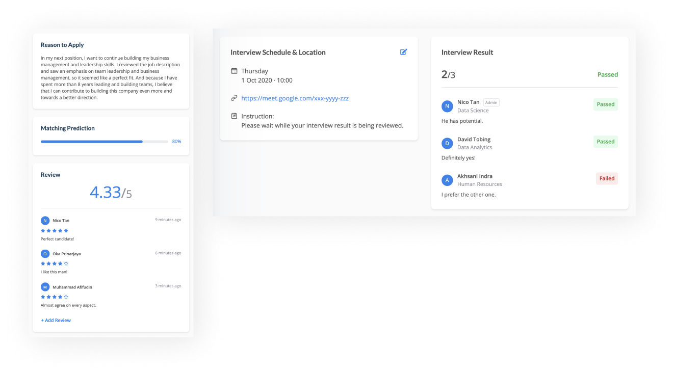 Pekerjaan Application Tracking System